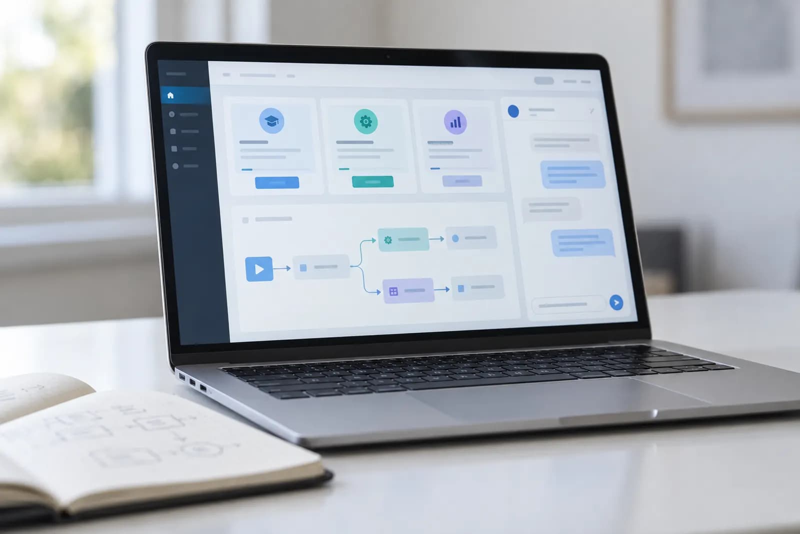 Photograph illustrating the guide "AI Automation Training for Beginners: Choose Your First Path"