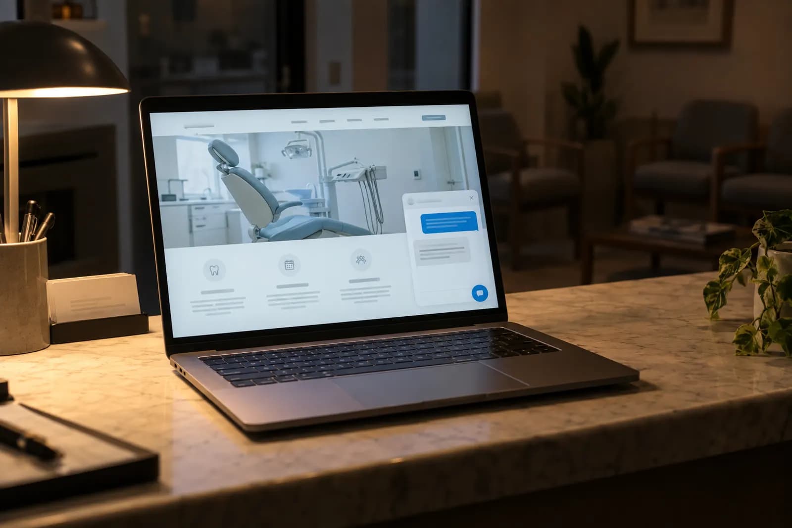 Photograph illustrating the guide "How to Set Up an AI Chatbot to Answer Customer Questions on Your Website"