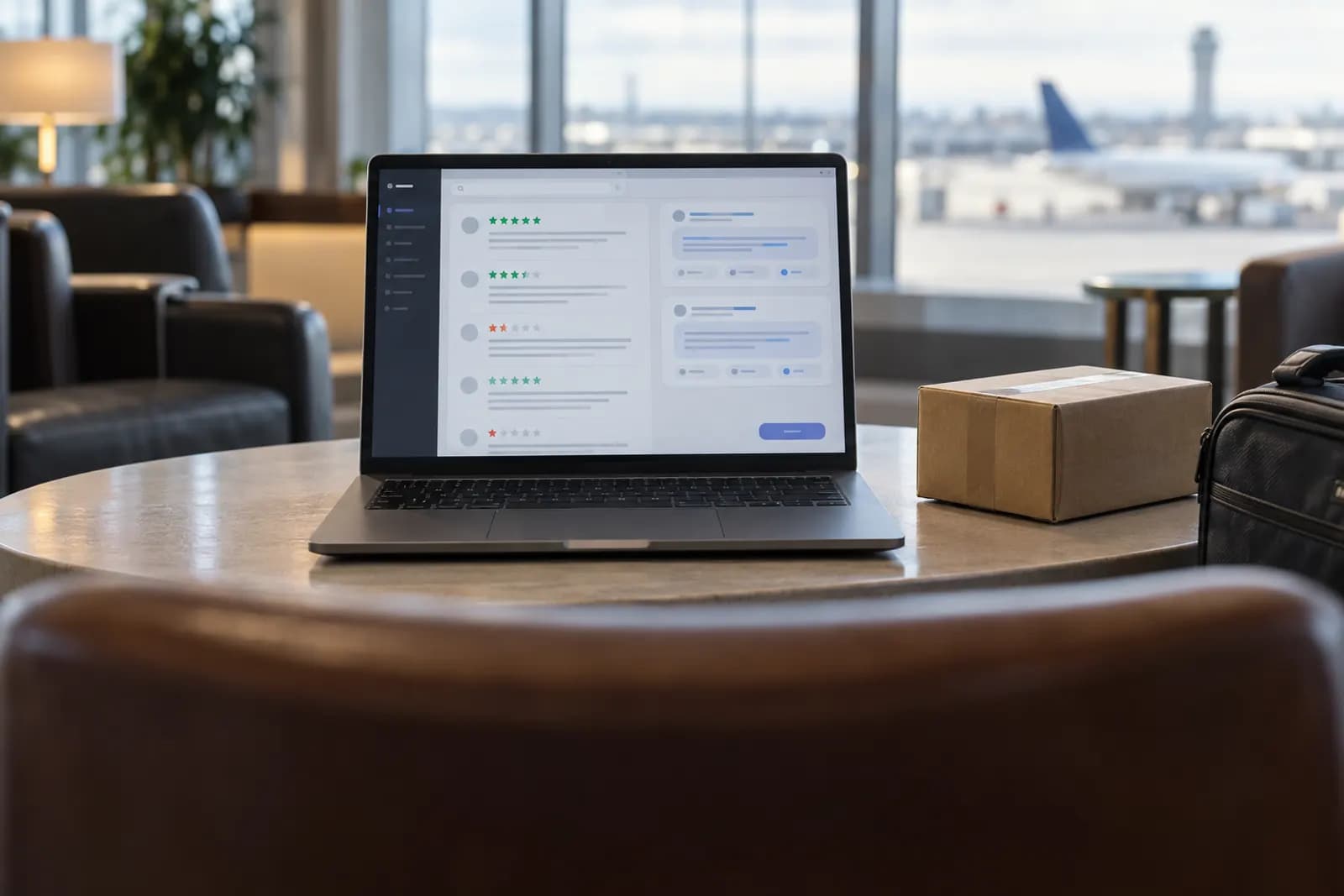 Photograph illustrating the guide "Use AI to Draft On-Brand Replies to Customer Reviews (Good and Bad)"