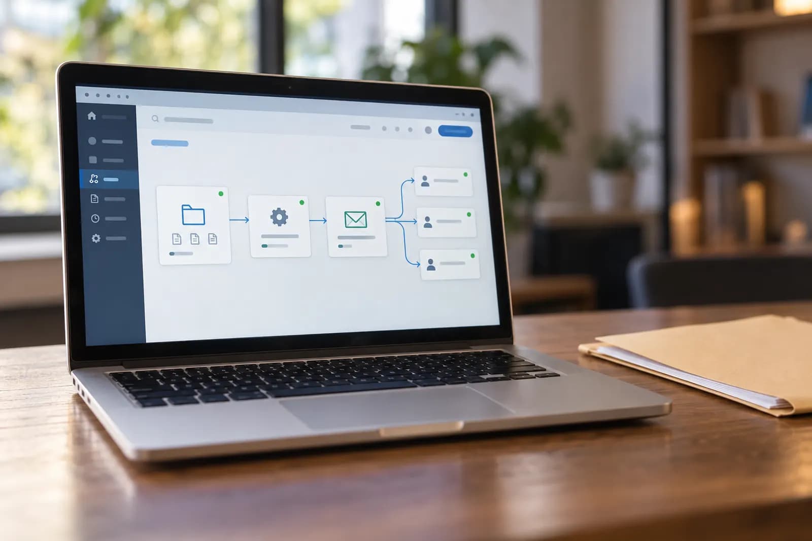 Photograph illustrating the guide "Automatically Email New Files in a Folder for Your Team"