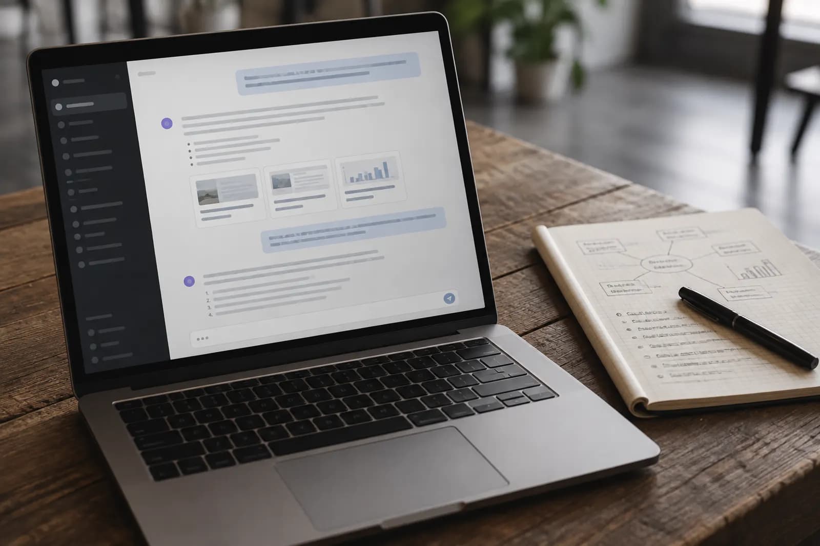 Photograph illustrating the guide "Your Brand Isn''t Showing Up in ChatGPT: Why, and How to Fix It"