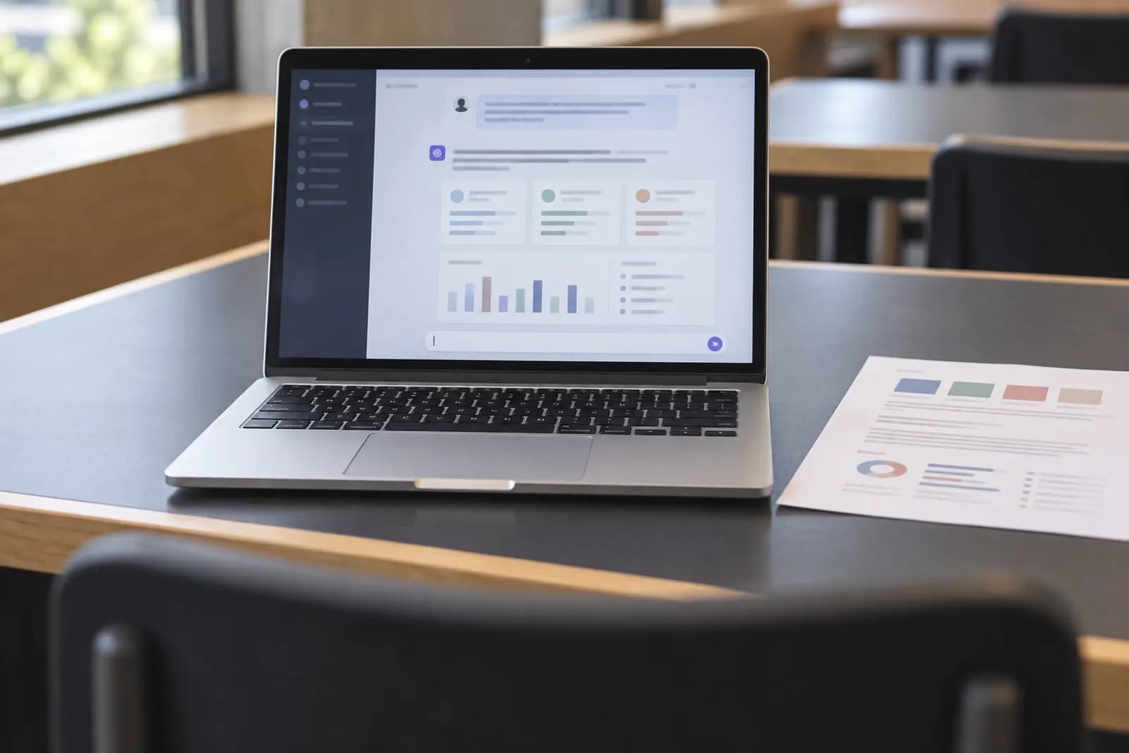 Photograph illustrating the guide "How AI Sees Your Company Brand: A Practical Check"