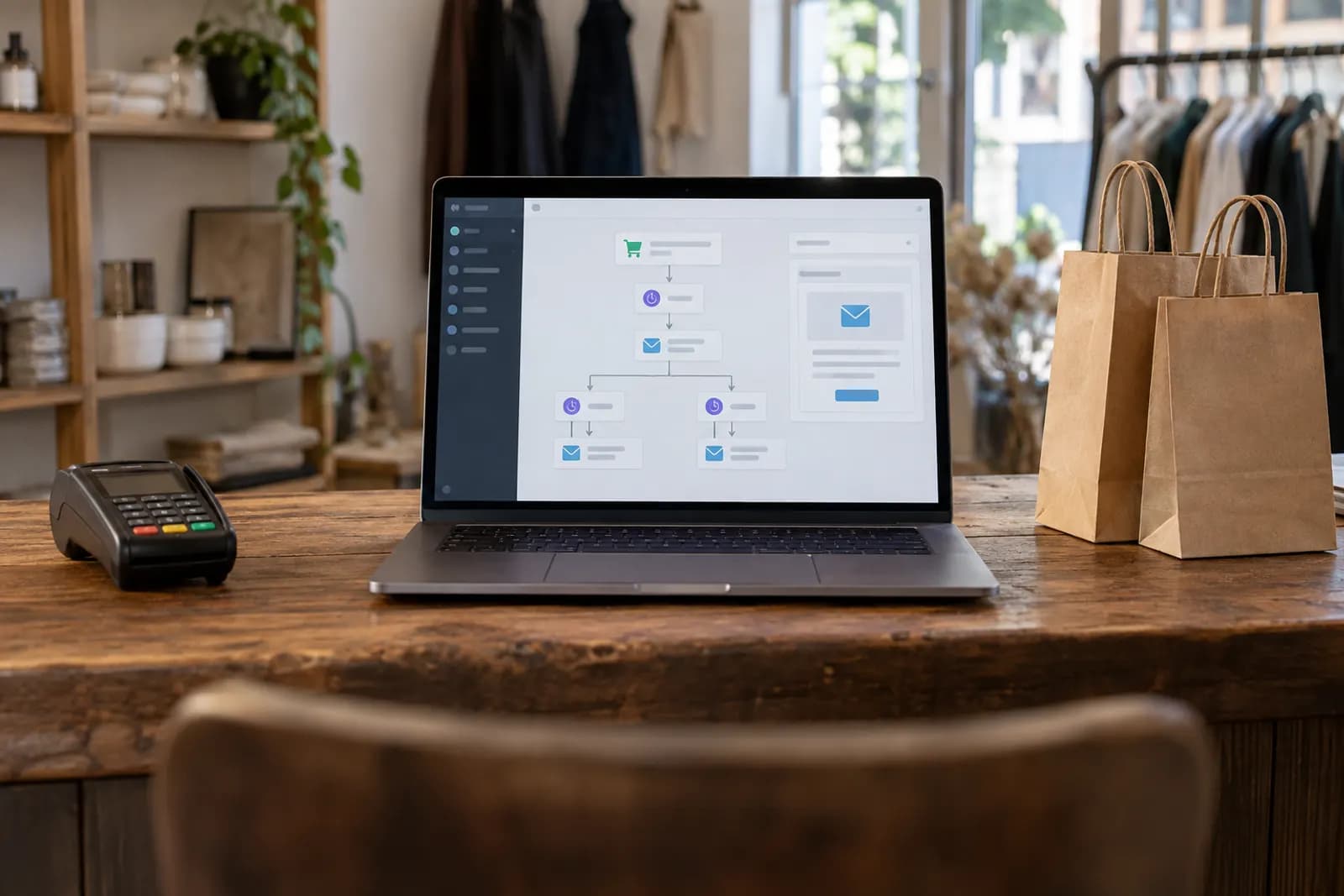 Photograph illustrating the guide "Build an Abandoned Cart Email Flow (Recover Sales You Already Earned)"