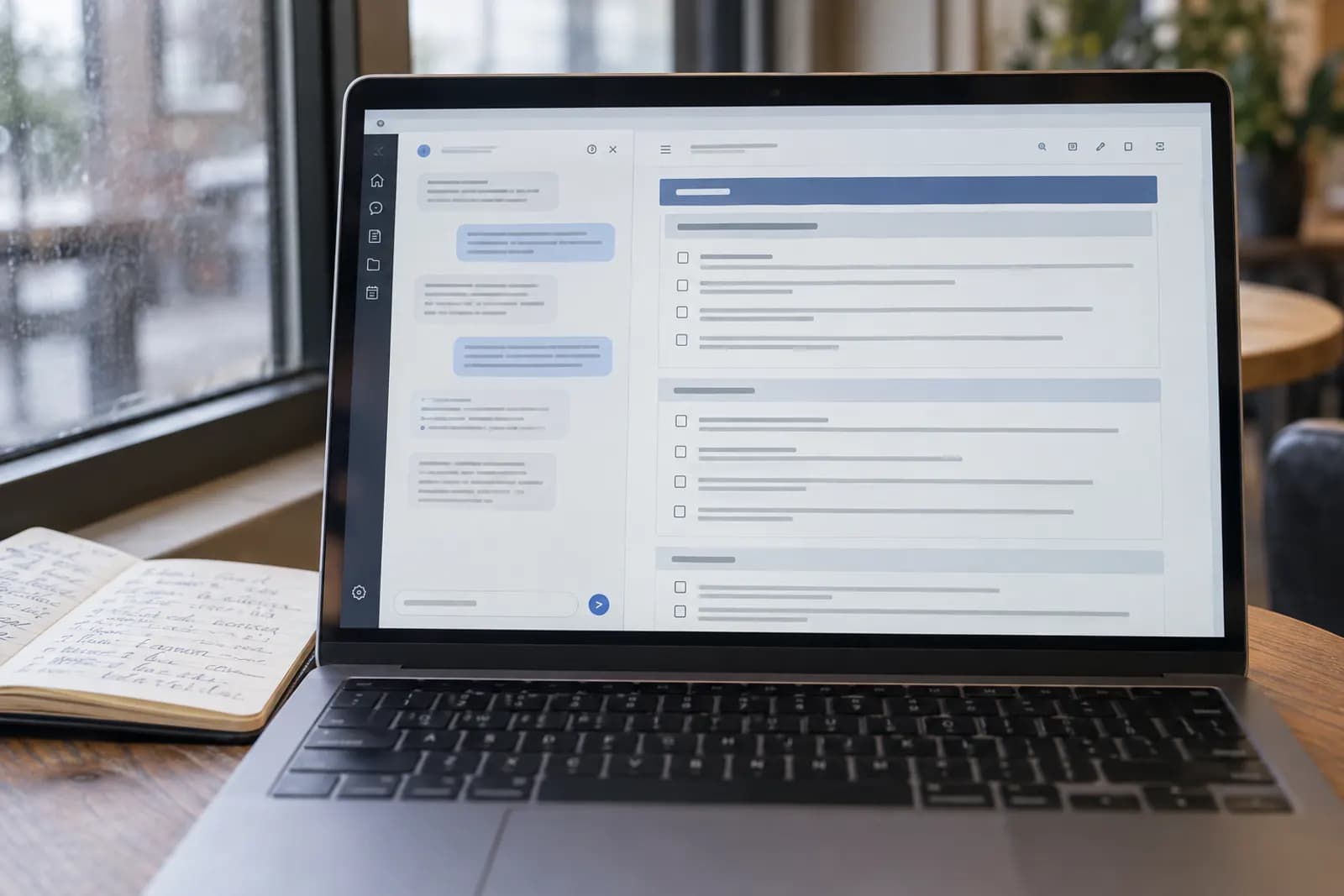 Photograph illustrating the guide "Turn Messy Notes Into a Clean SOP With AI (Beginner Guide)"