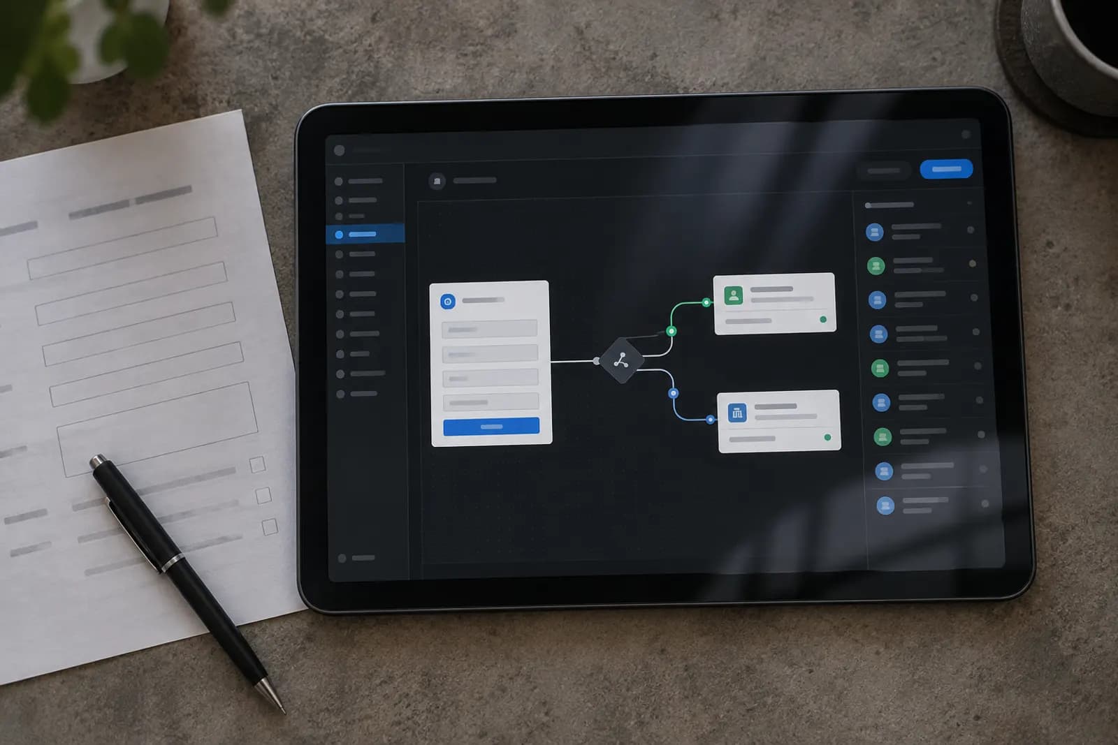 Photograph illustrating the guide "Route Form Leads to Your CRM Automatically, No Code"