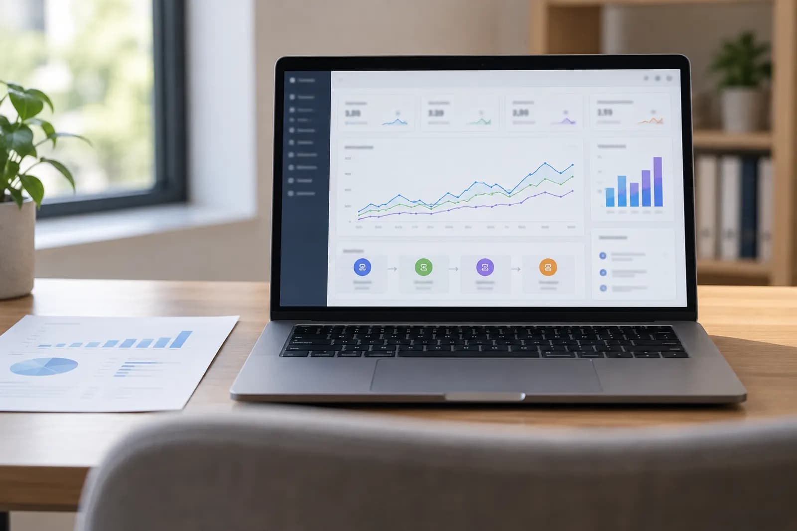 Photograph illustrating the guide "What AI Visibility Trends Can You Automate in Reports?"